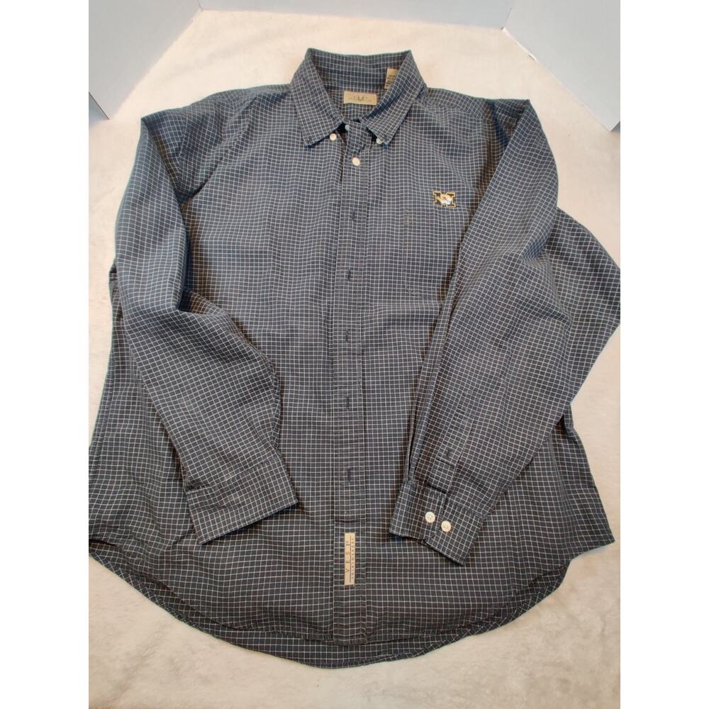 Vintage Vesi Sportswear Shirt XL University of Missouri Mizzou Tigers Button Up